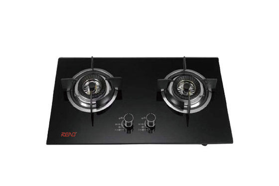 Cooktopで造られる新しいモデルの2つのバーナーのガスこんろのガスの歯切り工具の電気ガス